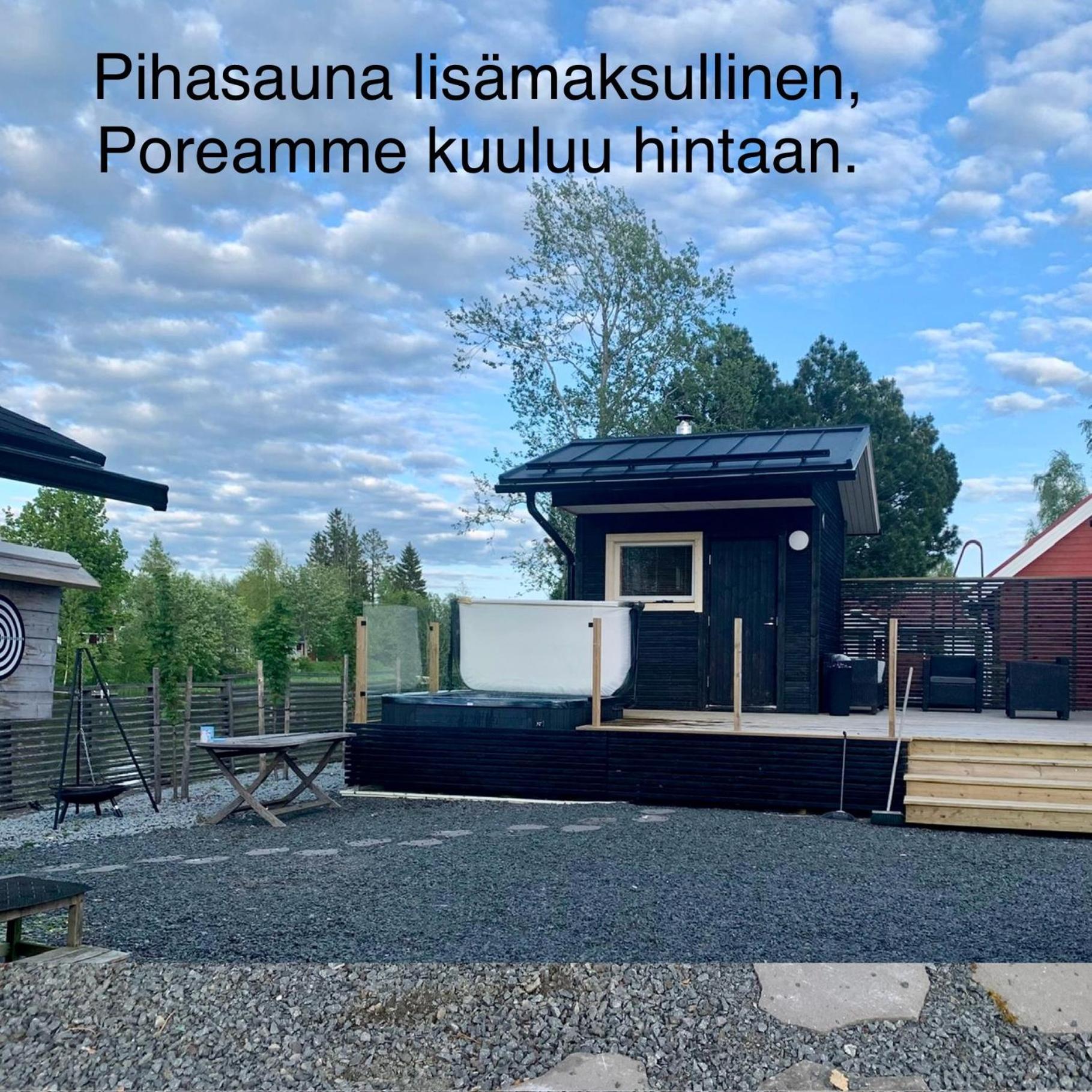 Villa Einola- Modern Rivercottage Björneborg Exteriör bild